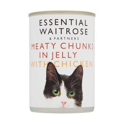 ESSENTIAL WAITROSE - Cat Can Food Chunks Chicken