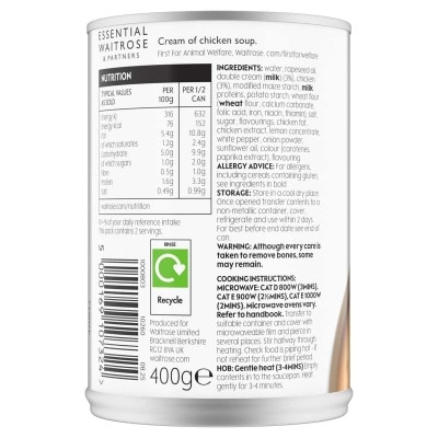 WAITROSE Ess 忌廉雞湯 image