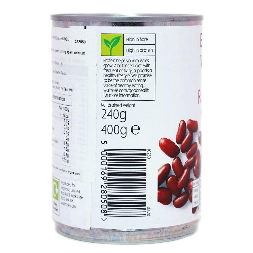 ESSENTIAL WAITROSE Red Kidney Beans In Water