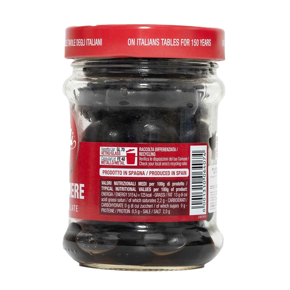 POLLI Pitted Black Olives