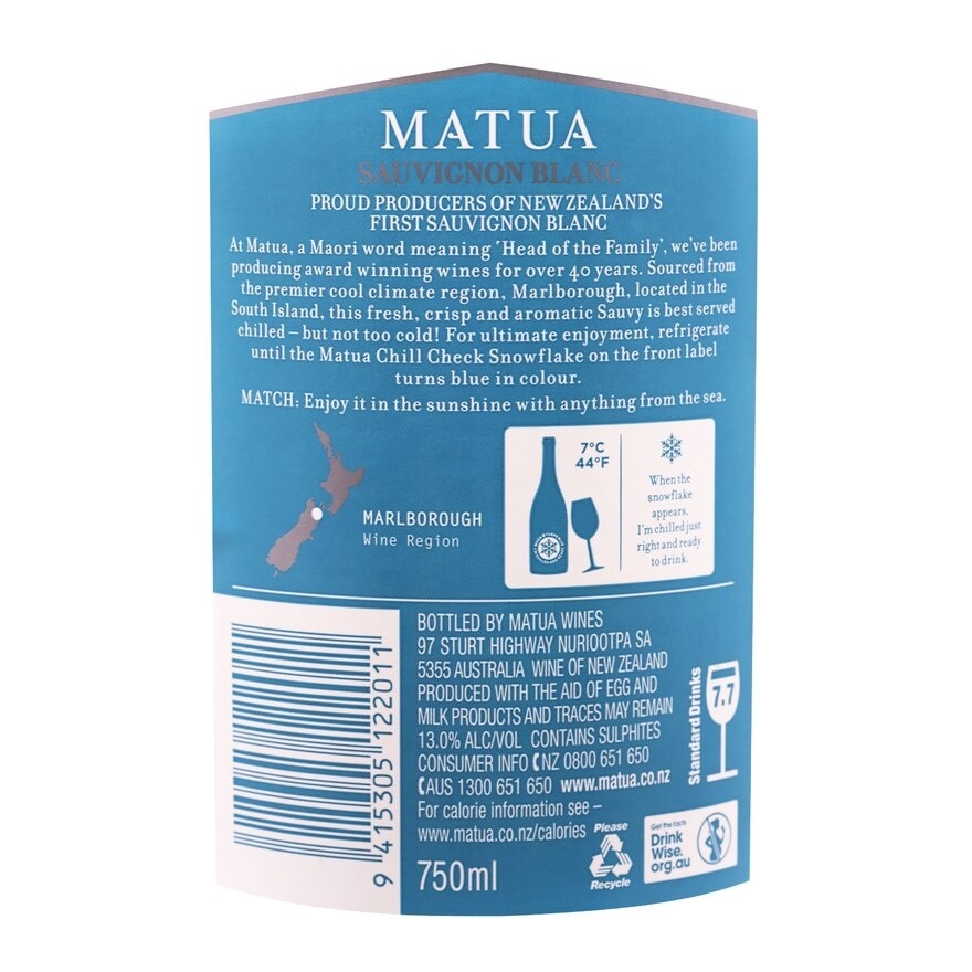 MATUA Marlborough Sauv Blanc