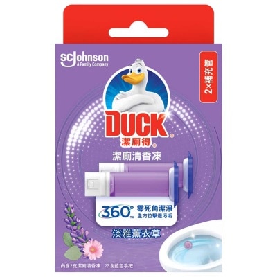 TOILET DUCK Toilet Gel Lavender Refill