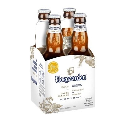 Hoegaarden  白啤酒 細樽4樽裝