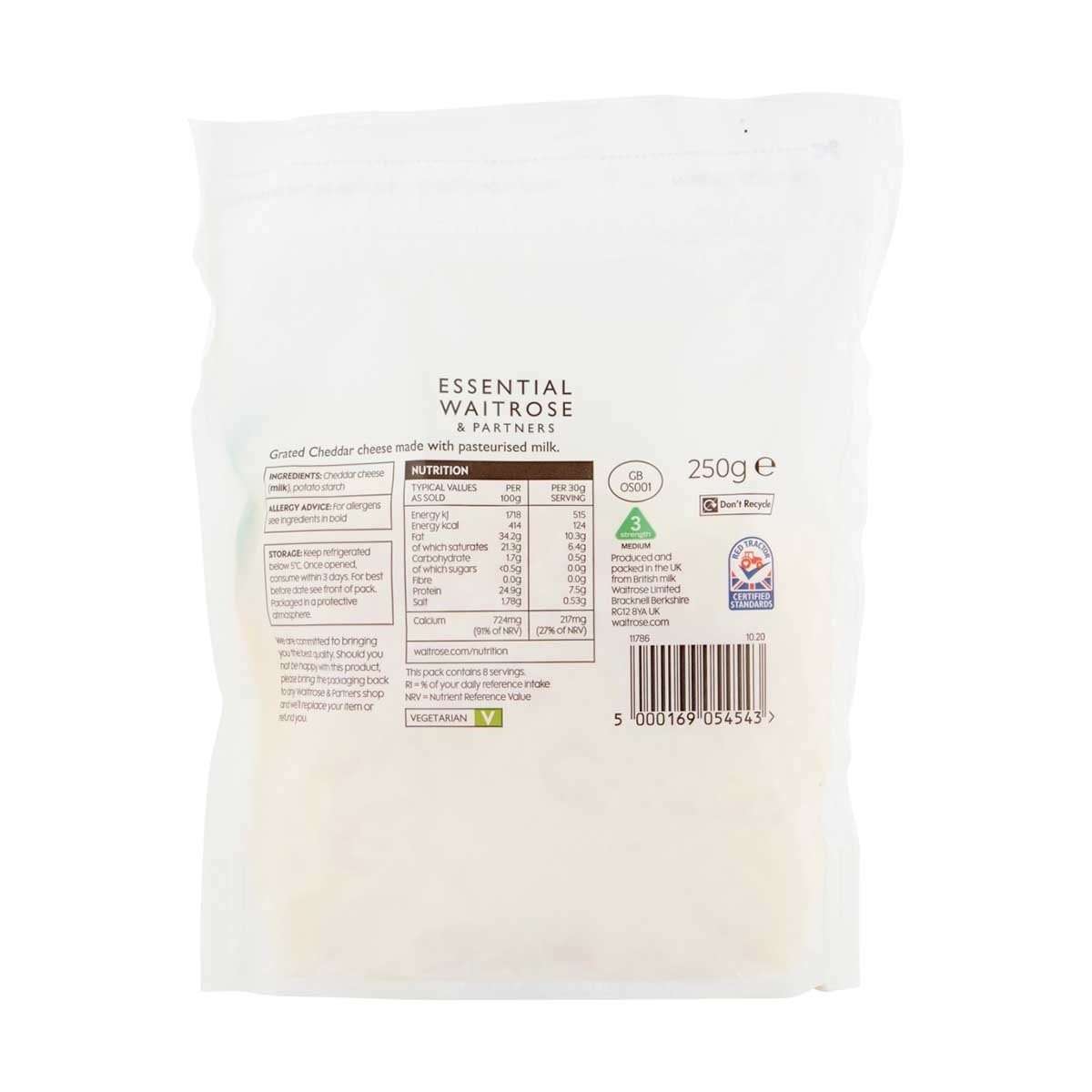 ESSENTIAL WAITROSE 車打碎芝士[英國] (冷凍 0-4°c)