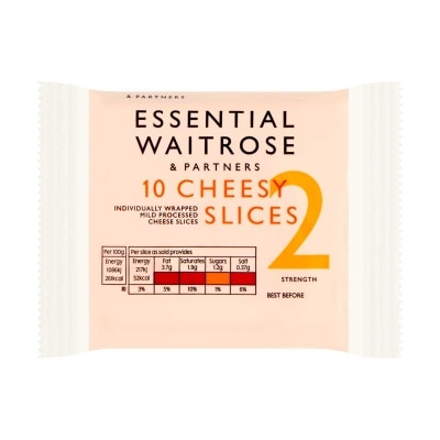 ESSENTIAL WAITROSE 芝士片１０片裝