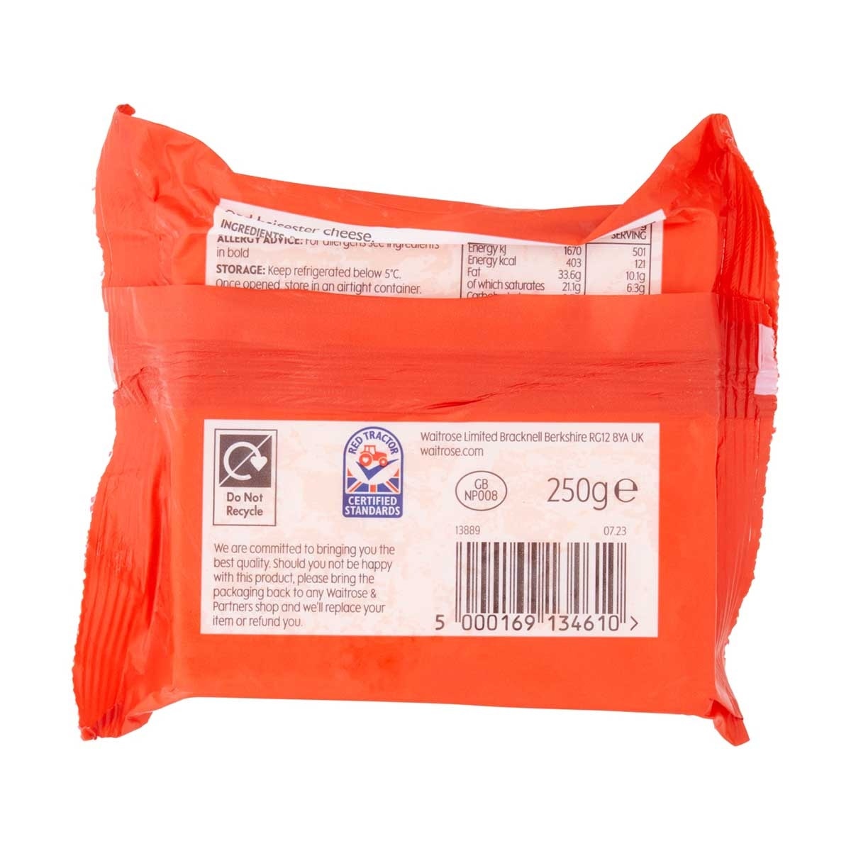 WAITROSE 英倫紅列徹斯特芝士[英國] (冷凍 0-4°c)