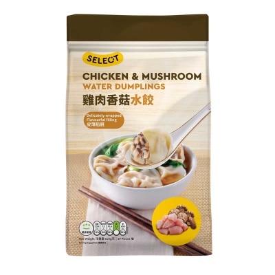 SELECT佳之選 - 雞肉香菇水餃(急凍 -18°c)