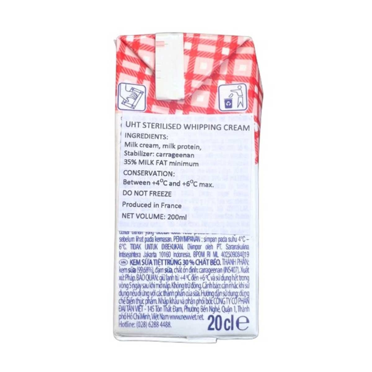 PAYSAN BRETON 超高溫處理攪用忌廉