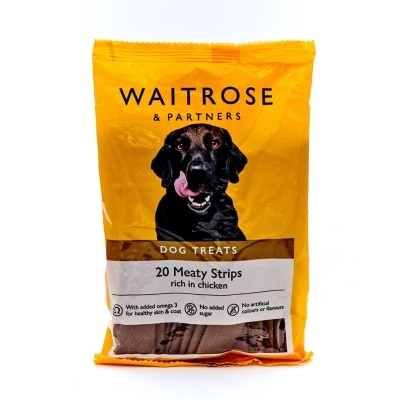 WAITROSE Dog Chicken Strips 20s