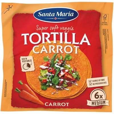 SANTA MARIA Tortilla Carrot Medium