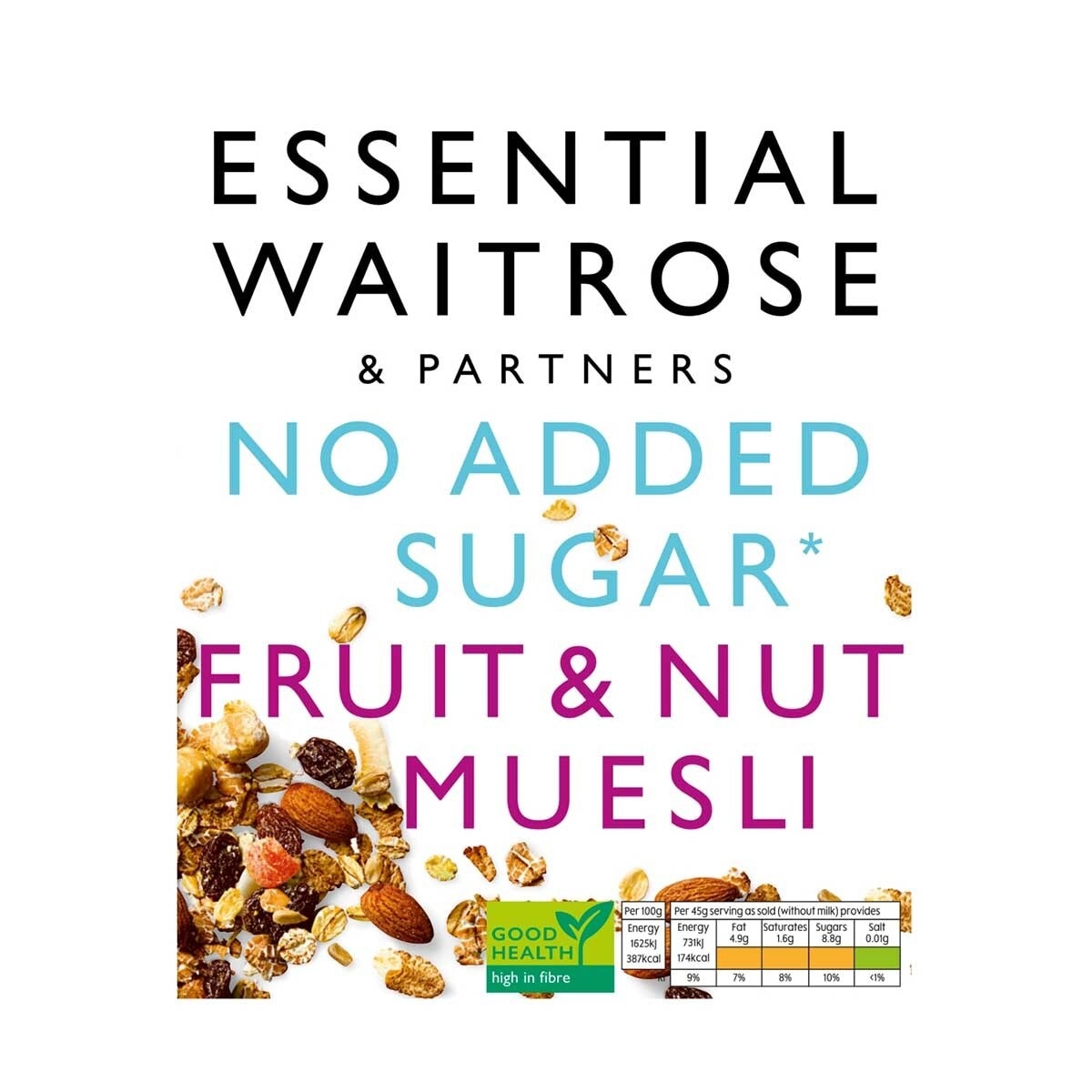 WAITROSE Ess 乾果營養燕麥 image