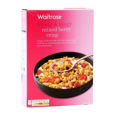 WAITROSE Fruity Mixed Berry Crisp