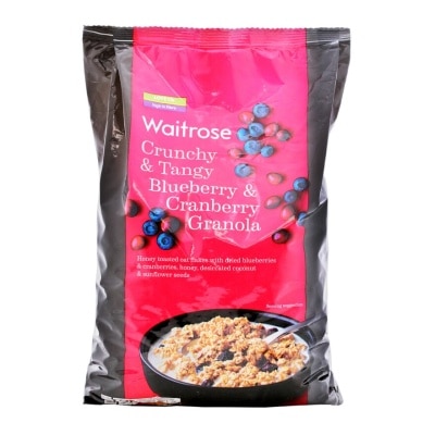 WAITROSE Oat Crunchy Blberry&cranberry