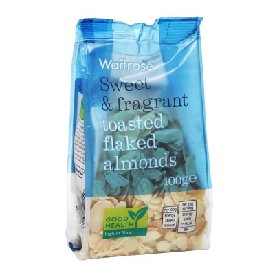 WAITROSE - Almonds Toasted Flaked