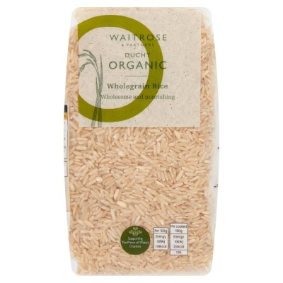 WAITROSE DUCHY Organic Wholegrain Rice