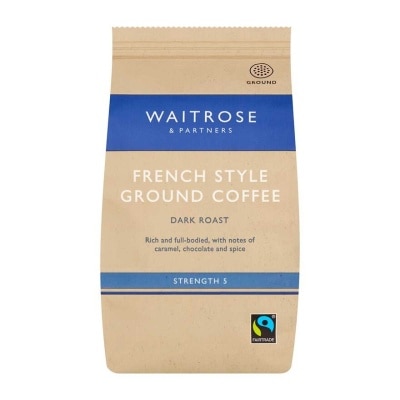 WAITROSE French Blended Ground Coffee