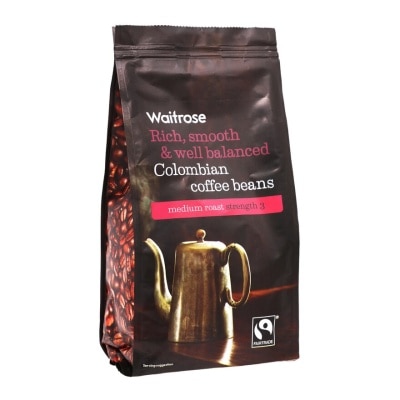 WAITROSE Colombian Blend Coffee Beans