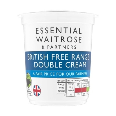 WAITROSE - Ess Double Cream