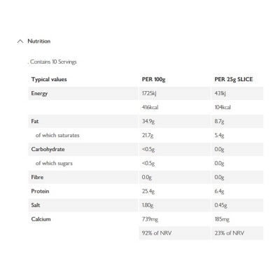 ESSENTIAL WAITROSE 英式濃味車打芝士片１０片裝[英國] (冷凍 0-4°c)