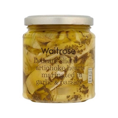 WAITROSE 香芹蒜頭醃朝鮮薊心片