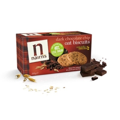NAIRN'S 燕麥餅 - 黑朱古力碎