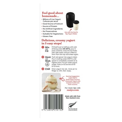 EASIYO Yog Mix-greek Sty Coconut Bits