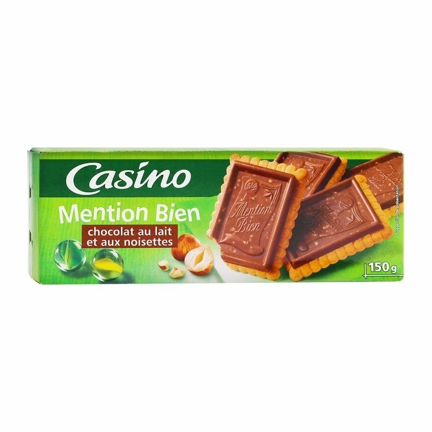 CASINO Biscuit W Milk Choc & Hzlnuts