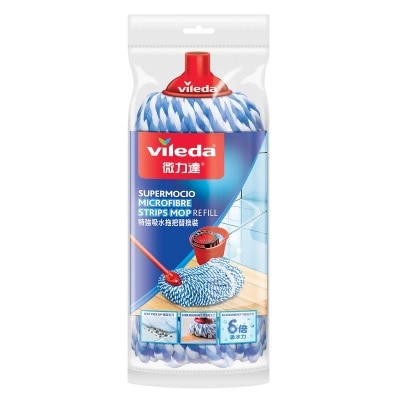 VILEDA Micro Fibre Strips Mop Refill