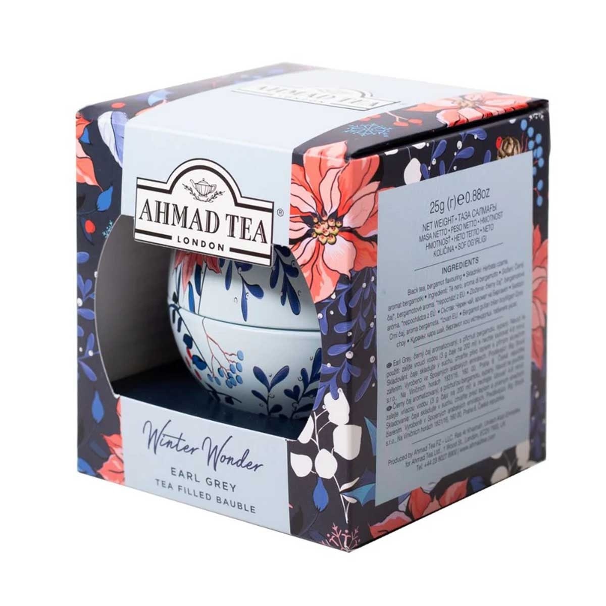 AHMAD TEA 冬日吊飾伯爵茶