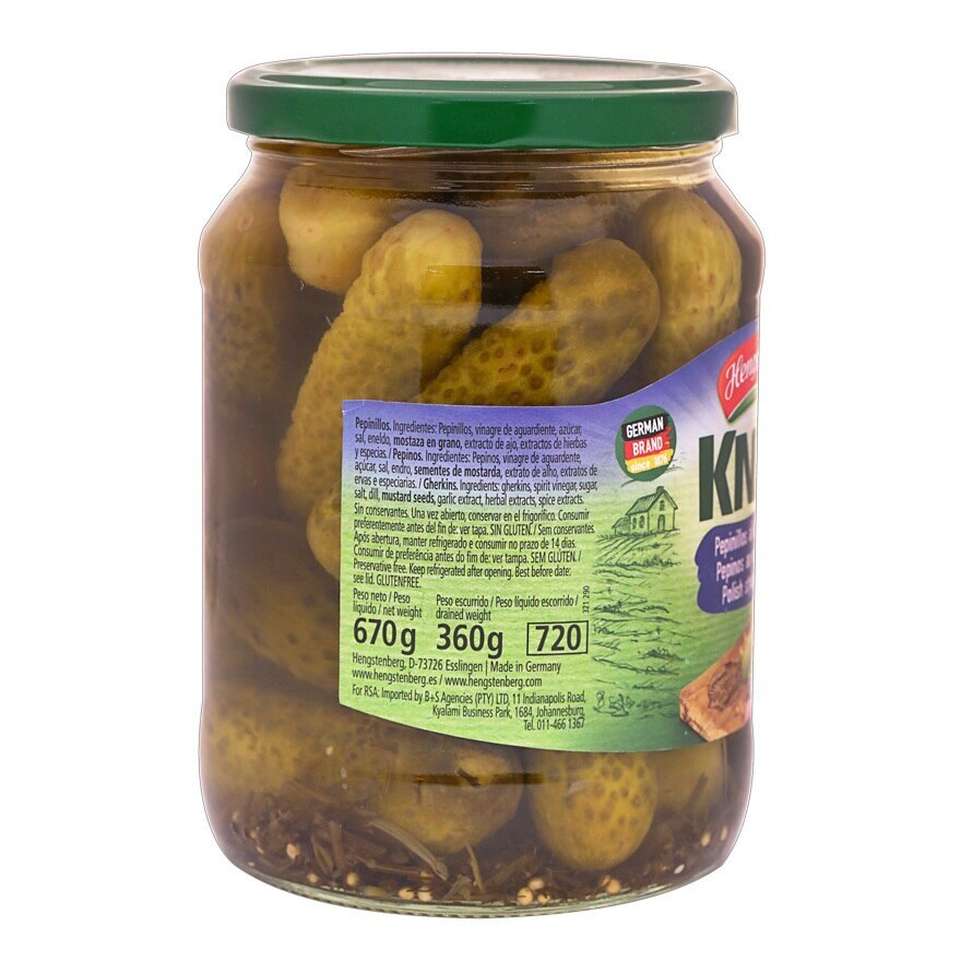 HENGSTENBERG Polish Style Gherkins