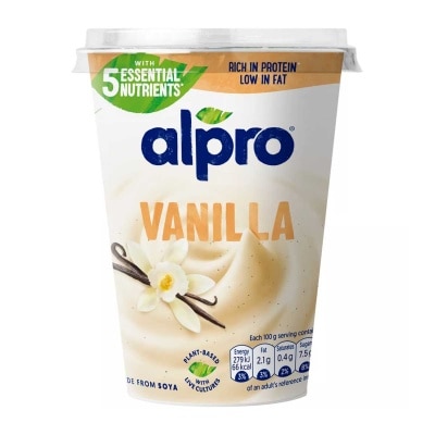 ALPRO Soya Yogurt - Vanilla(chilled 0-4°c)