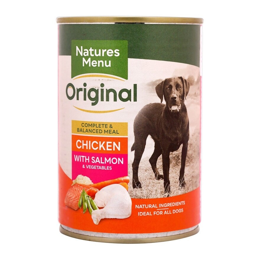 NATURES MENU Dog Can Chicken/salmon/veg