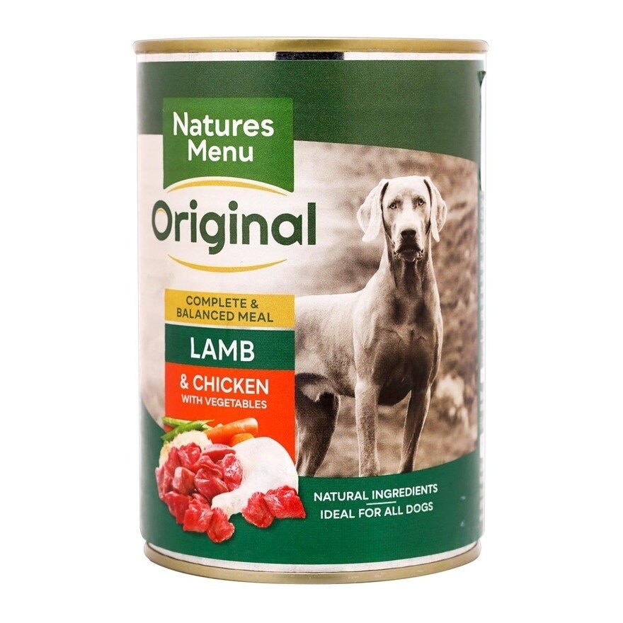 NATURES MENU Dog Can Lamb & Chicken W Veg