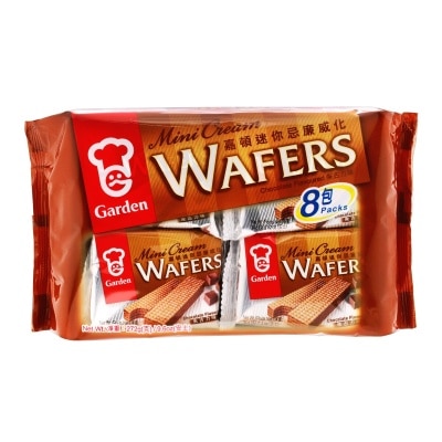 GARDEN Mini Cream Wafers Choco Flv