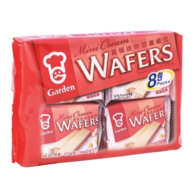 GARDEN Mini Cream Wafers Peanut Flv