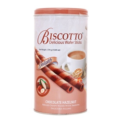 芘詩 榛子味忌廉威化筒