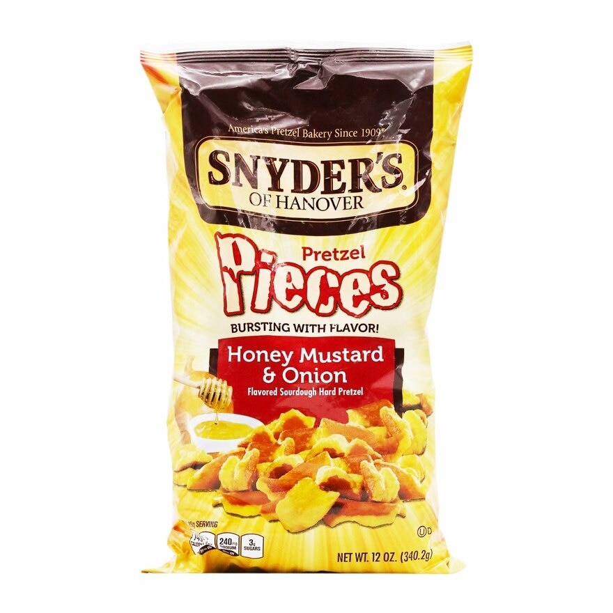 SNYDER'S Hny Mustard&onion Pretzel Pcs