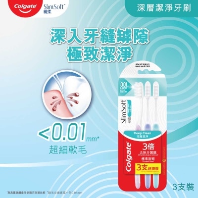 COLGATE Slimsoft Compact Head 3s