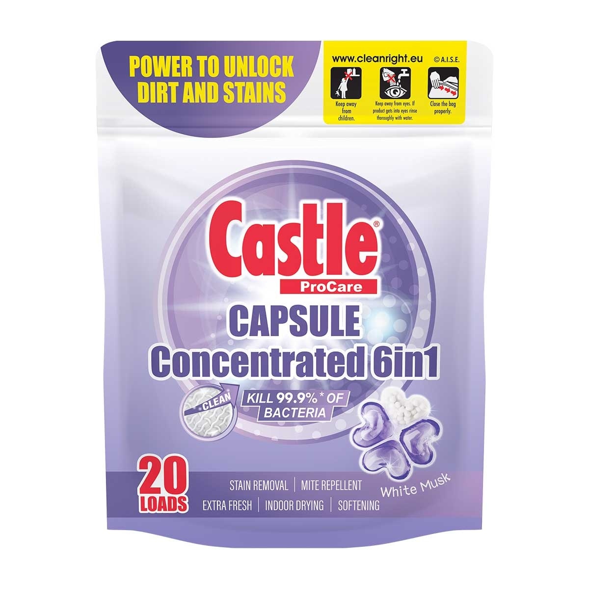 CASTLE Capsule Concentrated 6in1 20s