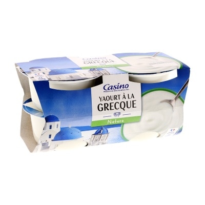 CASINO Natural Greek Yogurts [france](chilled 0-4°c)