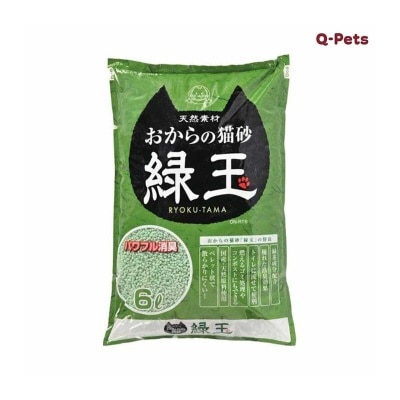 日立 綠茶精華貓砂-綠玉石6L(Q-Pet)