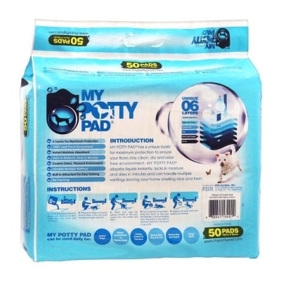 MY POTTY PAD Pet Sheet-original45cm X 60cm M 50's