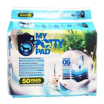 MY POTTY PAD Pet Sheet-original45cm X 60cm M 50's