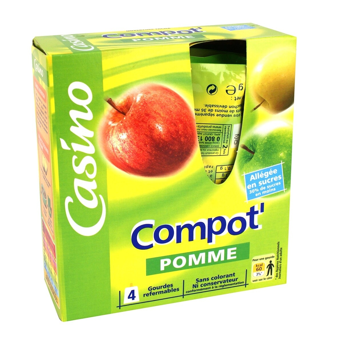 CASINO Apple Compote Pouch