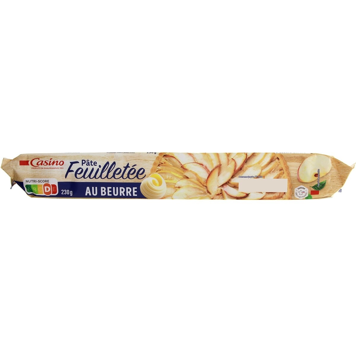 CASINO Butter Rollled Puff Pastry [france](chilled 0-4°c)