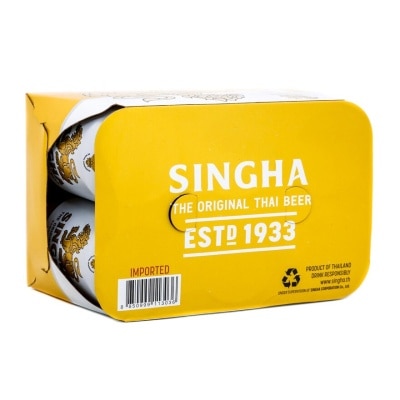 SINGHA Canned Beer