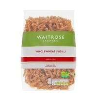 WAITROSE Wr Wholewheat Fusilli