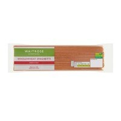 WAITROSE Wholewheat Spaghetti