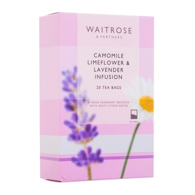 WAITROSE Camomile & Flower & Lavender Tea 20s