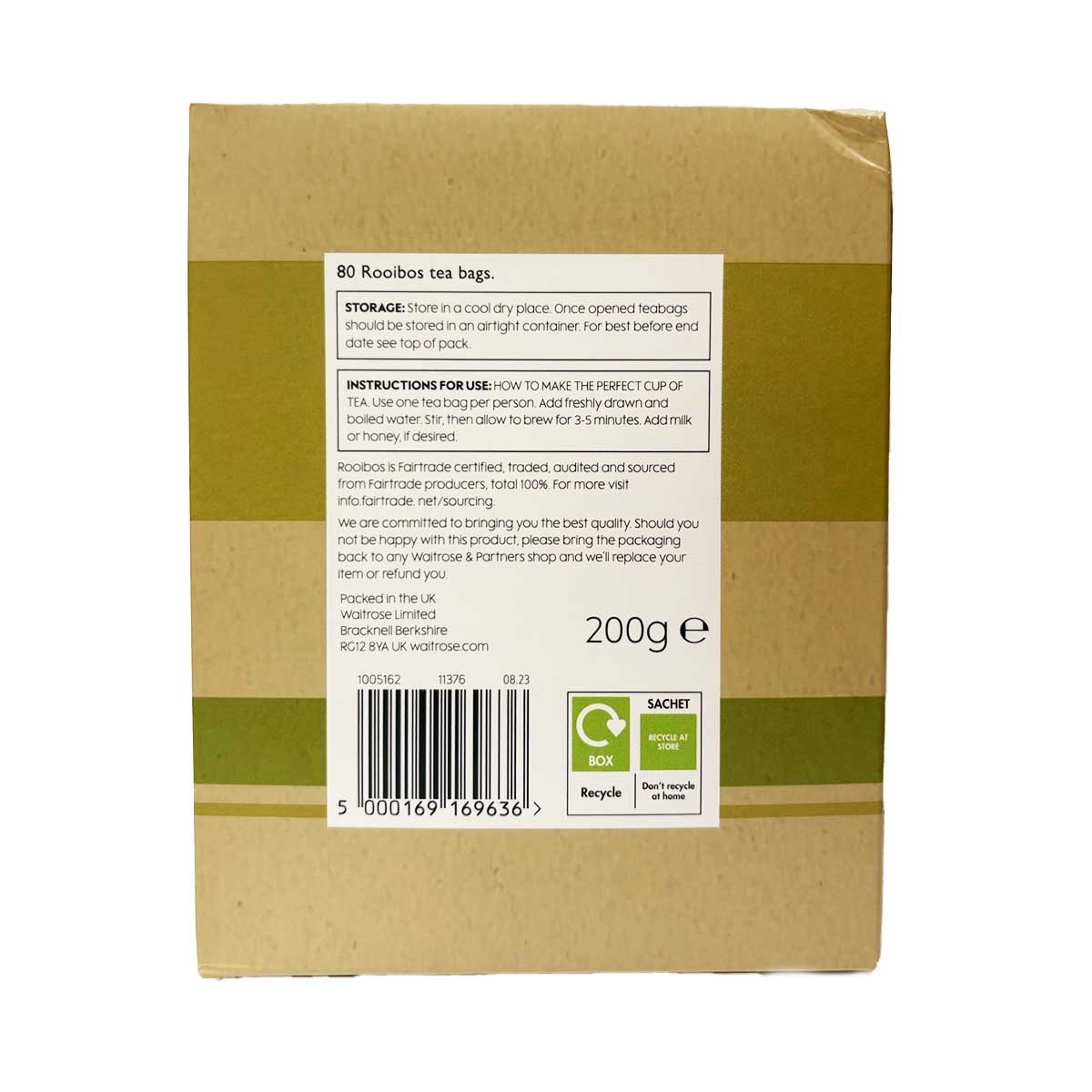 WAITROSE 南非茶包